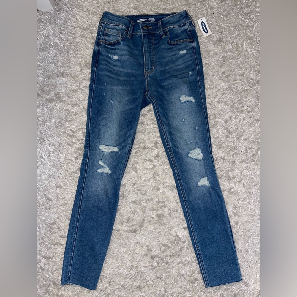 Old Navy Size 2 Petite Rockstar Super Skinny Jeans Brand New With Tags